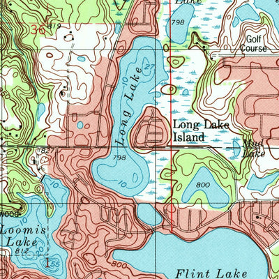 United States Geological Survey Chesterton, IN (1991, 24000-Scale) digital map