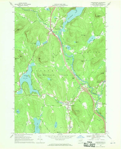 United States Geological Survey Chestertown, NY (1968, 24000-Scale) digital map