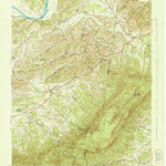 United States Geological Survey Chestnut Hill, TN (1940, 24000-Scale) digital map
