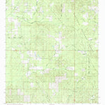 United States Geological Survey Chestnut, LA (1986, 24000-Scale) digital map