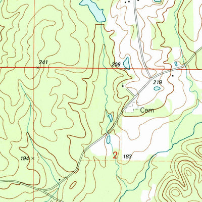 United States Geological Survey Chestnut, LA (2003, 24000-Scale) digital map