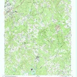 United States Geological Survey Chestnut Mountain, GA (1992, 24000-Scale) digital map