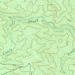 United States Geological Survey Chestnut Mountain, NC (1956, 24000-Scale) digital map