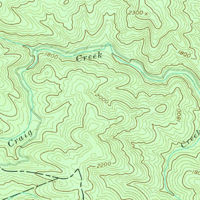 United States Geological Survey Chestnut Mountain, NC (1956, 24000-Scale) digital map