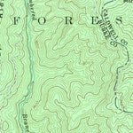 United States Geological Survey Chestnut Mountain, NC (1993, 24000-Scale) digital map