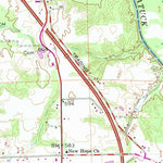 United States Geological Survey Chestnut Ridge, IN (1959, 24000-Scale) digital map