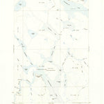 United States Geological Survey Chesuncook, ME (1954, 62500-Scale) digital map