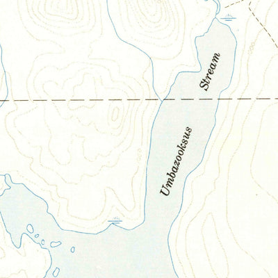 United States Geological Survey Chesuncook, ME (1954, 62500-Scale) digital map