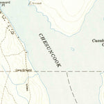 United States Geological Survey Chesuncook, ME (1954, 62500-Scale) digital map
