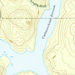 United States Geological Survey Chesuncook, ME (1958, 62500-Scale) digital map