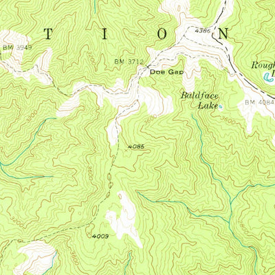 United States Geological Survey Chetco Peak, OR (1954, 62500-Scale) digital map