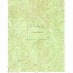 United States Geological Survey Chetco Peak, OR (1989, 24000-Scale) digital map