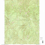United States Geological Survey Chetco Peak, OR (1998, 24000-Scale) digital map