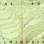 United States Geological Survey Chetco Peak, OR (1998, 24000-Scale) digital map