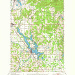 United States Geological Survey Chetek, WI (1951, 62500-Scale) digital map