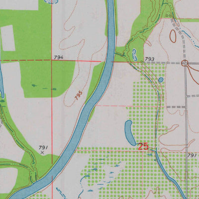 United States Geological Survey Chetopa, KS (1974, 24000-Scale) digital map