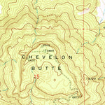 United States Geological Survey Chevelon Butte, AZ (1970, 24000-Scale) digital map