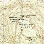 United States Geological Survey Chevelon Butte, AZ (1998, 24000-Scale) digital map