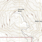 United States Geological Survey Chevelon Butte, AZ (2018, 24000-Scale) digital map