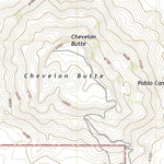 United States Geological Survey Chevelon Butte, AZ (2021, 24000-Scale) digital map