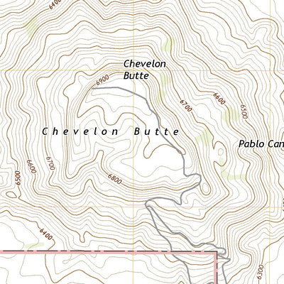 United States Geological Survey Chevelon Butte, AZ (2021, 24000-Scale) digital map