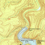 United States Geological Survey Chevelon Crossing, AZ (1965, 24000-Scale) digital map
