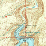 United States Geological Survey Chevelon Crossing, AZ (1998, 24000-Scale) digital map