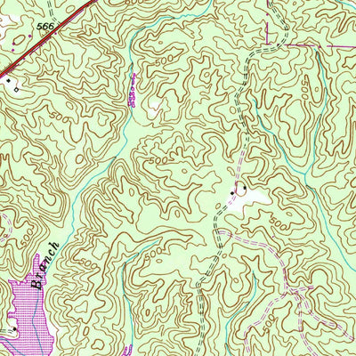 United States Geological Survey Chewalla, TN (1951, 24000-Scale) digital map