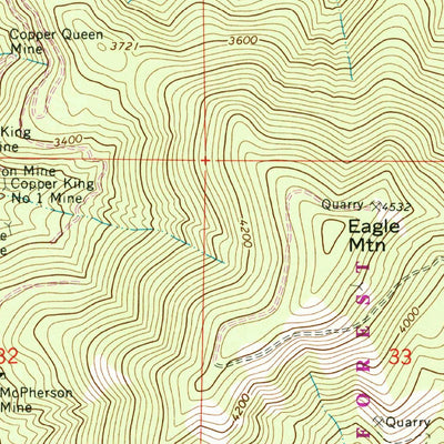 United States Geological Survey Chewelah, WA (1964, 24000-Scale) digital map