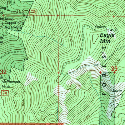 United States Geological Survey Chewelah, WA (1992, 24000-Scale) digital map
