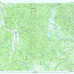 United States Geological Survey Chewelah, WA-ID (1984, 100000-Scale) digital map