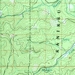 United States Geological Survey Chewelah, WA-ID (1984, 100000-Scale) digital map
