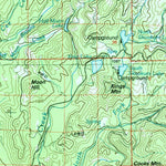 United States Geological Survey Chewelah, WA-ID (1984, 100000-Scale) digital map