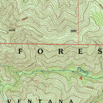 United States Geological Survey Chews Ridge, CA (1995, 24000-Scale) digital map