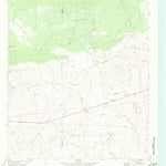 United States Geological Survey Cheyenne Draw SE, TX (1970, 24000-Scale) digital map