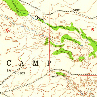 United States Geological Survey Cheyenne Mountain, CO (1948, 24000-Scale) digital map
