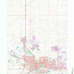 United States Geological Survey Cheyenne North, WY (1961, 24000-Scale) digital map