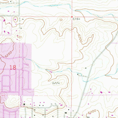 United States Geological Survey Cheyenne North, WY (1961, 24000-Scale) digital map