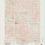 United States Geological Survey Cheyenne, OK (1960, 62500-Scale) digital map