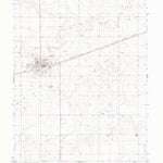 United States Geological Survey Cheyenne Wells, CO (1982, 24000-Scale) digital map