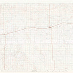 United States Geological Survey Cheyenne Wells, CO-KS (1981, 100000-Scale) digital map