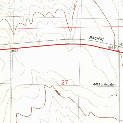 United States Geological Survey Cheyenne Wells SW, CO (1982, 24000-Scale) digital map