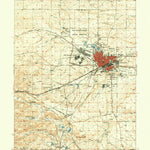 United States Geological Survey Cheyenne, WY (1950, 62500-Scale) digital map