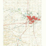 United States Geological Survey Cheyenne, WY (1961, 62500-Scale) digital map