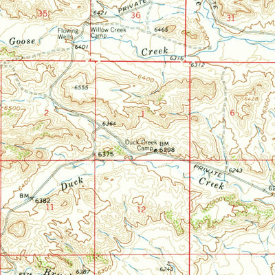 United States Geological Survey Cheyenne, WY (1961, 62500-Scale) digital map