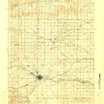 United States Geological Survey Cheyenne, WY-CO (1914, 125000-Scale) digital map