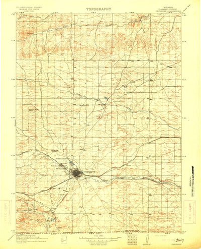 United States Geological Survey Cheyenne, WY-CO (1914, 125000-Scale) digital map