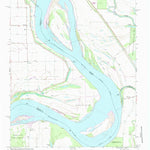 United States Geological Survey Chic, TN-AR (1972, 24000-Scale) digital map