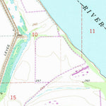 United States Geological Survey Chic, TN-AR (1972, 24000-Scale) digital map