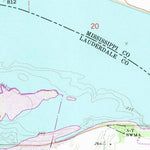 United States Geological Survey Chic, TN-AR (1972, 24000-Scale) digital map